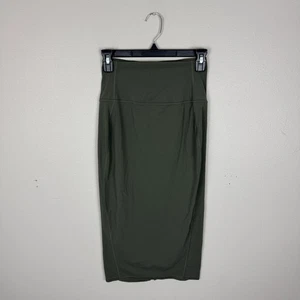 Lululemon Nulu schmale Passform hoher Bund Rock Größe 6 Armeegrün butterweich Gorpcore - Bild 1 von 6