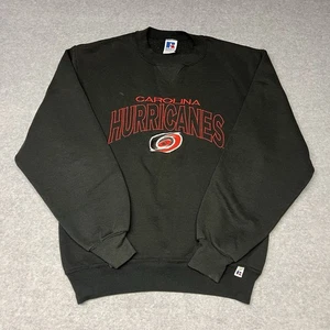 Felpa uomo Russell Athletic vintage media Carolina Hurricanes ricamata - Foto 1 di 11