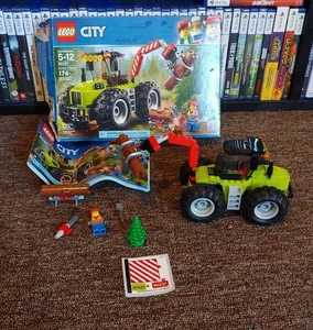 LEGO CITY: Waldtraktor (60181) komplett mit Karton & Anleitung unbenutzte Aufkleber - Bild 1 von 11