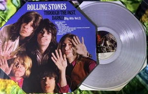 Rolling Stones Through The Past, Darkly 2010 ABKCO Clear 180g Vinyl LP NM Cond - Picture 1 of 7