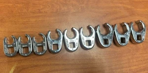Craftsman 3/8" Drive Metric Flare Nut Crowfoot Wrench Set **Missing 1pc** READ** - Bild 1 von 10