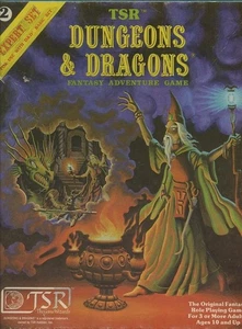 JUEGO EXPERTO DADOS VINTAGE ¡EXC+! Caja de dos módulos D&D TSR Dungeons Dragons Rules 1012 - Imagen 1 de 4