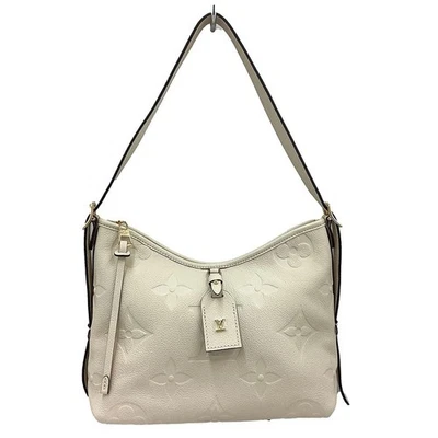 Louis Vuitton Monograma Empreinte Carryall Cremallera NMPM Crema con Bolsa M46293 SA Foto 1 de 4