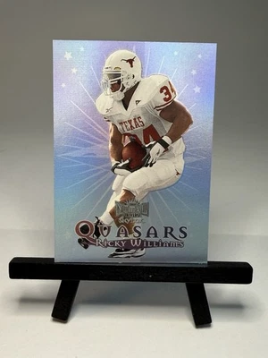 1999 Fleer Metal Universe Ricky Williams Quasars Rookie New Orleans Saints RC - Image 1 of 2
