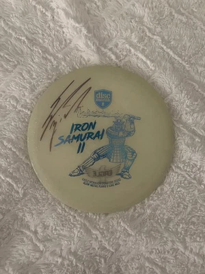 SIGNED Eagle McMahon Iron Samurai 2 from Eagle's personal collection - Image 1 of 4