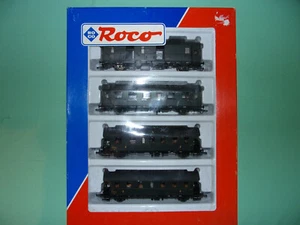 ROCO coffret 4 voitures de voyageurs BOITE A TONNERRE 44052 NEUF - Foto 1 di 7