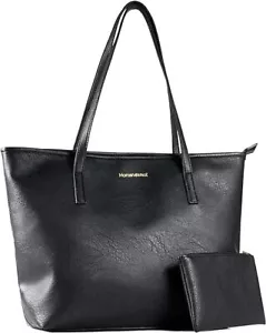 Montana West Tote Bags Vegan Leather Purses and Handbags for Women Top Handle La - Picture 1 of 6