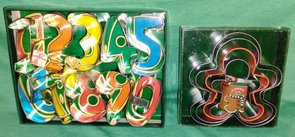 Metal cookie cutter sets x2 - NIB - Image 1 of 2