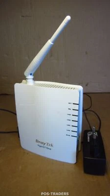 DrayTek Vigor 2710NE ADSL/ADSL2+ Router 802.11n 4-Ports 10/100 INCL PSU + ANTENN - Bild 1 von 4