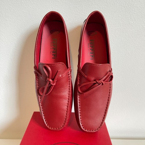 TOD’S Scarpe mocassino Tod's Ferrari pelle rossa City Gommino Cavallino 3D taglia Tod's 7