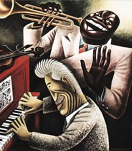Póster/impresión de la serie de entrevistas imposibles de Miguel Covarrubias 16x20 - foto de pared - Imagen 1 de 6