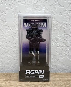 FiGPiN Star Wars The Mandalorian DARK TROOPER #826 Disney 3" Figure Pin - Picture 1 of 5