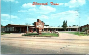 Route 66 Texas 1960s Postcard Kelly Motel Shamrock TX Tucker Owner Roadside US - Picture 1 of 2