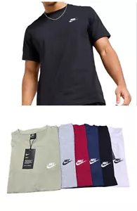 NIKE EMBROIDERED ELEGANT SHORT SLEEVE T-SHIRT FOR MENS - Picture 1 of 7