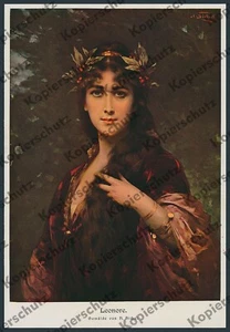 Nathaniel Sichel Die Zauberin Erotik Dekolleté Lorbeerkranz Orientalistik 1905 - Picture 1 of 1
