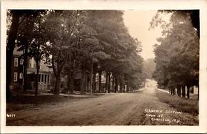 Camillus, New York, Main Street, Homes, Onondaga Co, Echtfoto Postkarte RPPC - Bild 1 von 4