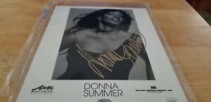 DONNA SUMMER Signed Autograph 8x10 Photo Queen of Disco JSA 