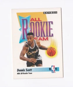 1991-92 SkyBox #320 Dennis Scott ART Orlando Magic Georgia Tech - Picture 1 of 2