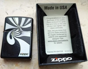 Accendino Zippo USA patented HK1084720b genuine Zippo lighter 181507-k - Foto 1 di 7