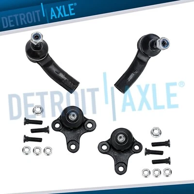 Juntas esféricas inferiores dianteiras Tierods para Jetta R32 Beetle Passat Rabbit Golf GTI Eos - Imagem 1 de 4