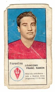 FIGURINA CARTONATA CALCIATORI NANNINA GIGANTI LUNGHE 1963/64 FIORENTINA LOJACONO - Picture 1 of 2