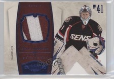 2010-11 Panini Dominion Jerseys Nameplate Prime /25 Craig Anderson #66