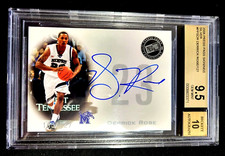 SP /127 DERRICK ROSE 2008 PRESS PASS SILVER SIGNINGS ROOKIE BGS 9.5 G4594E11121D