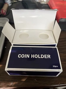 100 Pcs Coin Holder Quarter, Dime , Penny - Picture 1 of 2