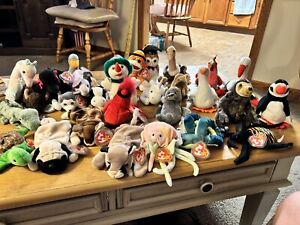 TY Beanie Babies Lot Of 70+