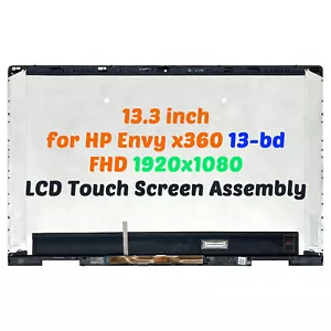 New 13.3" FHD LED LCD Touch Screen Assembly For HP ENVY x360 13-bd 13-bd0032nr - Picture 1 of 4