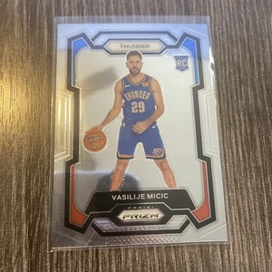VASILIJE MICIC 2023-24 Panini Prizm Base RC #297 Thunder - Picture 1 of 2