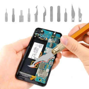 CPU Disassembly Knife Blade Glue Cleaning Phone Rrepair Kit Mobile Phone Repairs - Picture 1 of 12