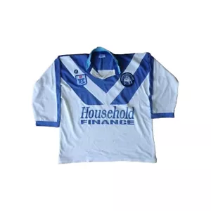 Vintage Canterbury Bankstown Bulldogs Jersey Rugby League NRL NSWRL STAINS - Picture 1 of 24