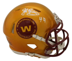 John Riggins Signed Washington Football Team Flash Mini Helmet Beckett 35589 - Picture 1 of 6