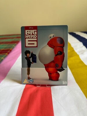 Big Hero 6 Blu-ray 3D SteelBook, Zavvi Exclusive Lenticular Edition (Disney) - Image 1 of 4