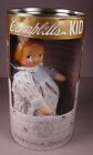 Vintage Campbell's Soup Kid 12" Doll MIB Horsman 1910 replica New in Metal Can