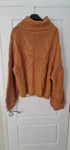 Womens Oversized Chunky Knit Sweater - Picture 1 of 2