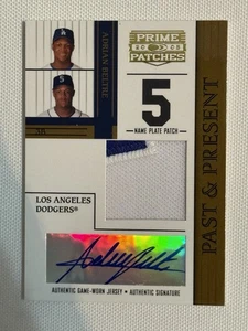 Adrian Beltré 2005 automático/parche 19/07: parches Donruss Prime - Imagen 1 de 2