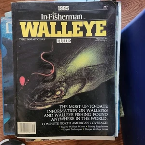 Vintage 1985 "The In Fisherman" Walleye Guide Magazine - Bild 1 von 1