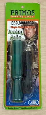 Primos Pro Mallard Single Reed Duck Call Model No. 804 Tuning Hole Brand New NIB - Image 1 of 2