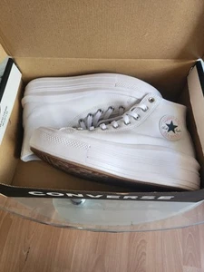 Converse Chucks Taylor All Star Hi Move Gr. 41,5 weiß LEDER - Bild 1 von 21
