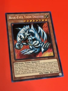 Yu-Gi-Oh! Blue-Eyes Toon Dragon SRL-EN000 Secret Rare 25th Anniversary - Picture 1 of 2