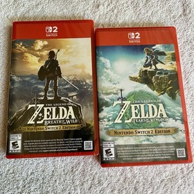 Nintendo Switch 2 Legend Of Zelda Bundle Tears Of The Kingdom Breath Of The Wild