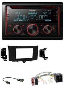 Pioneer 2DIN DAB MP3 Bluetooth USB CD Autoradio für Smart ForTwo 10-15 ISO Profi - Bild 1 von 7
