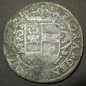 Shipwreck salvage COA! 1634-39 AD DUTCH COLONIAL SILVER EAGLE DOLLAR! City Emden - Picture 1 of 3