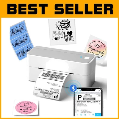 Pink Shipping Label Printer - Wireless, Bluetooth, Small Biz - Image 1 of 4