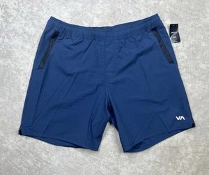 Pantalones Cortos Híbridos RVCA Kevin EW 17” Azul Para Hombre Talla S Nuevos con Etiquetas $66 - Imagen 1 de 4