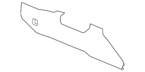 Genuine GM Side Trim 84505566 - Picture 1 of 4