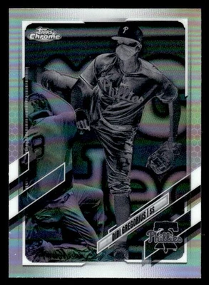 Didi Gregorius 2021 Topps Chrome Negative Refractor #181 Phillies ESE - Image 1 of 2