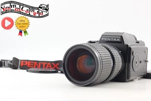 [Fast neuwertig] Pentax 645 analoge Kamera SMC A 80-160mm f4.5 Objektiv 120 Film Rückseite JAPAN - Bild 1 von 17